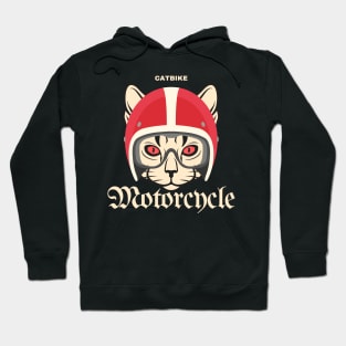 Cat motocycle Hoodie